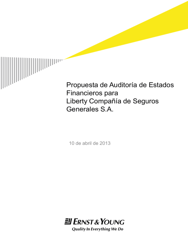 Propuesta De Auditoría De Estados Financieros 8379