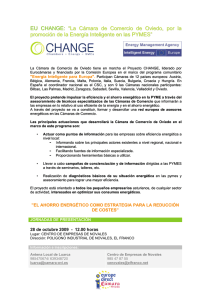 EU CHANGE: “La Cámara de Comercio de Oviedo, por la