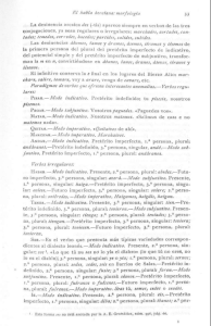 Page 1 // Maó a ercana: no fología 33 La desinencia arcaica des