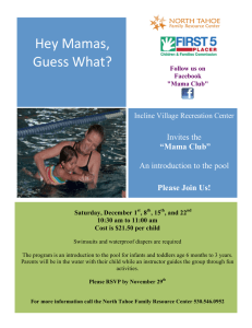 Hey Mamas, Guess What? - North Tahoe Family Resource Center