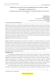REPORTE DE CASO: DECAPITACIÓN Y DESMEMBRAMIENTO