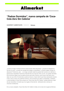 Padres Dormidos", nueva campaña de `Coca-Cola Zero