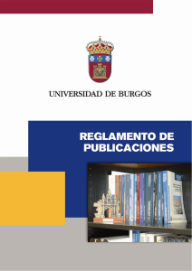 Reglamento de Publicaciones