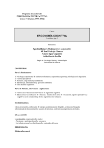 Programa del curso - Universidad de Murcia