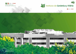 Díptico - Instituto de Cerámica y Vidrio