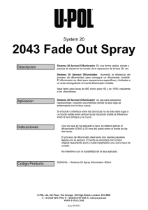2043 Fade Out Spray - U-POL