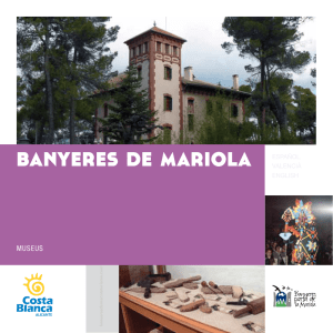 banyeres de mariola ESPAÑOL - Banyeres de Mariola Turismo