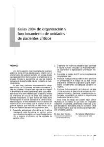 Guías 2004 de organización y funcionamiento de