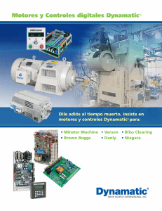 Motores y controles digitales Dynamatic®