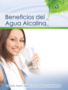 Los beneficios del agua alcalina (Benefits of