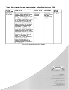 Tipos de Convulsiones que Afectan a Individuos con CET