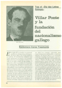 Villar Ponte yla fundación del nacionalismo gallego