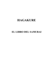 Hagakure - El Libro del Samurai - Los Tres Dragones de Occidente