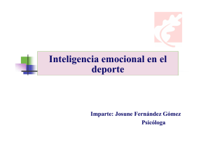 Inteligencia emocional en el deporte1