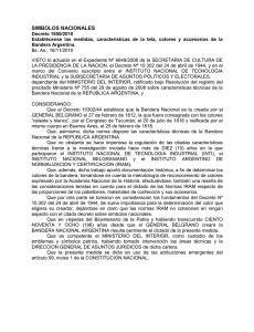 SIMBOLOS NACIONALES - Ministerio del Interior