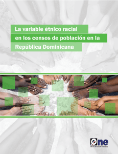 República Dominicana La variable étnico racial en los censos de