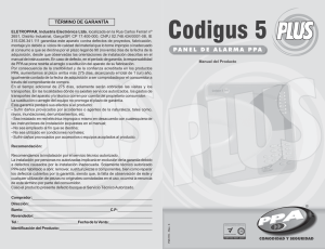 Manual T.cnico Codigus 5 Plus_Rev03.pmd