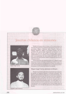 Jesuítas chilenos en misiones