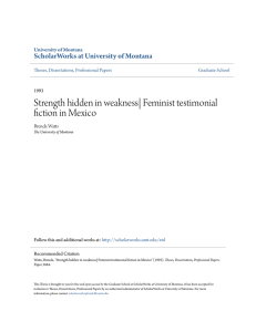 Strength hidden in weakness| Feminist testimonial