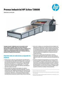 Prensa Industrial HP Scitex TJ8600