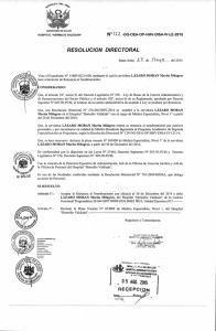 resolucion directoral - Hospital Hermilio Valdizán