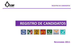 registro de candidatos