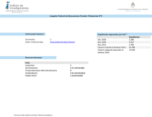Juzgado Federal de Ejecuciones Fiscales Tributarias N°5