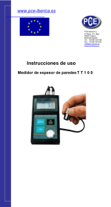 Instrucciones de uso