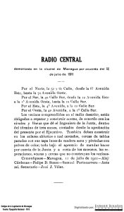 Acuerda - Radio central de Managua