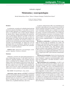 Melatonina y neuropatologías - E-journal