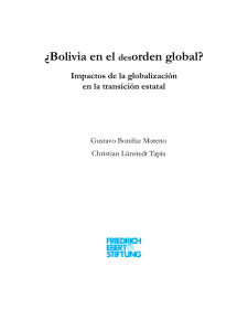 Bolivia en el desorden global? - Bibliothek der Friedrich-Ebert
