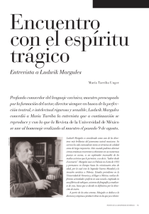 Entrevista a Ludwik Margules - Revista de la Universidad de México
