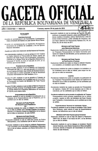 Page 1 AÑO CXXXVIII— MES IX CETA 0FICIAL DE LA REPUBLICA