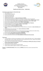Requisitos de solicitud de becas - Ministerio de Economía y Finanzas