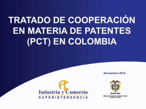 Tratado de cooperación en materia de patentes (PCT