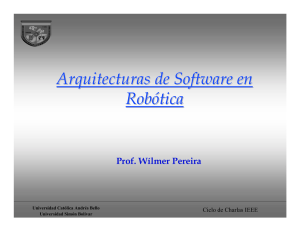 Arquitecturas de Software en Robótica