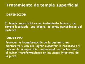 Tratamiento de temple superficial