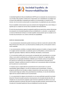 archivo pdf - Sociedad Española de Neurorrehabilitación
