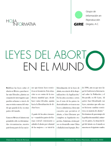 2)leyes aborto en el mundo