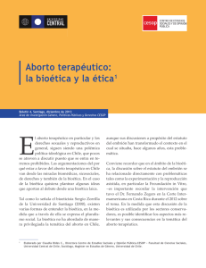 Aborto terapéutico: la bioética y la ética1