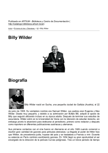 Billy Wilder Biografía