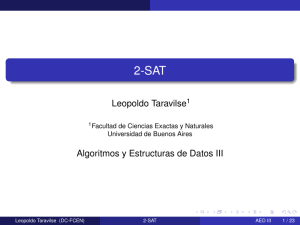 Leopoldo Taravilse1 Algoritmos y Estructuras de Datos III
