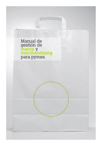 Manual de gestión de marca y merchandising para pymes.