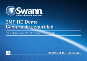 3MP HD Domo Cámara de seguridad