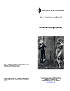 Women Photographers - International Center of Photography