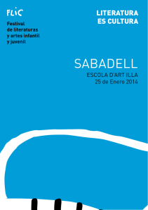 sabadell - Festival de literatures i arts infantil i juvenil