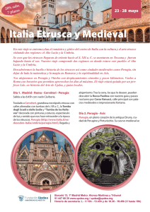 Italia Etrusca y Medieval