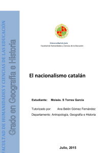 El nacionalismo catalán - TAuja
