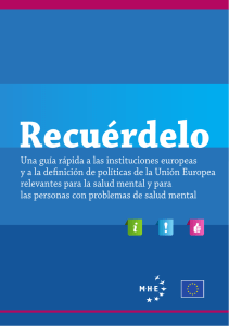 Una gu&iacute;a r&aacute;pida a las instituciones europeas y a la definici&oacute;n de