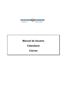 Manual de usuario (centros, servicios centrales) para cierres de centro